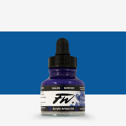 Daler-Rowney FW Artists' Ink Individual Colours - 29.5ml Bottles