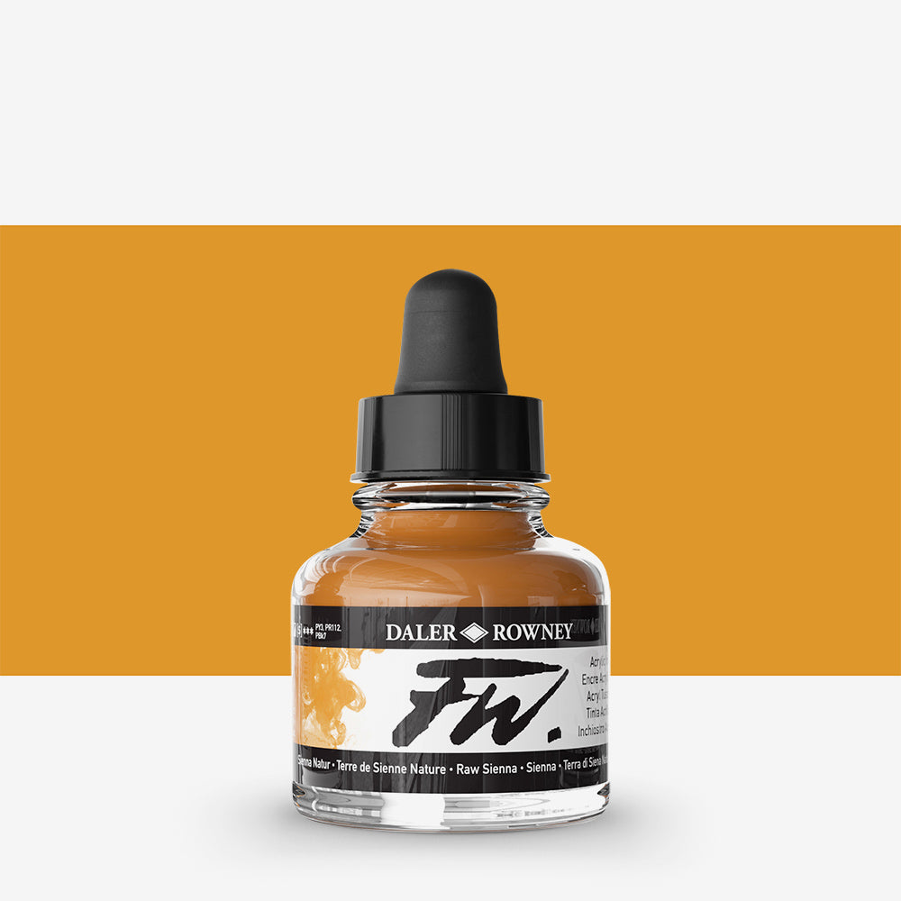 Daler-Rowney FW Artists' Ink Individual Colours - 29.5ml Bottles