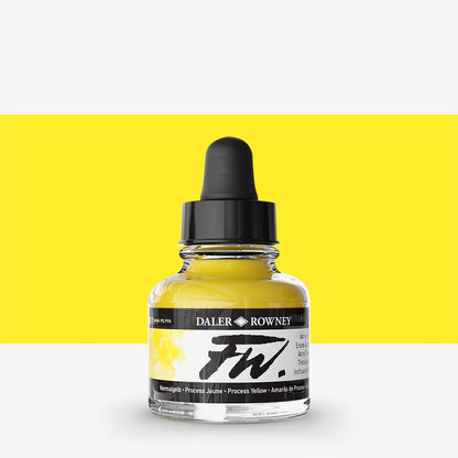 Daler-Rowney FW Artists' Ink Individual Colours - 29.5ml Bottles