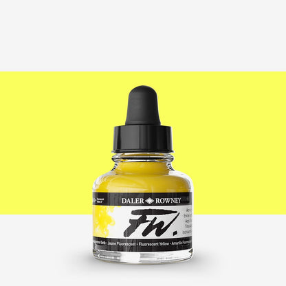 Daler-Rowney FW Artists' Ink Individual Colours - 29.5ml Bottles