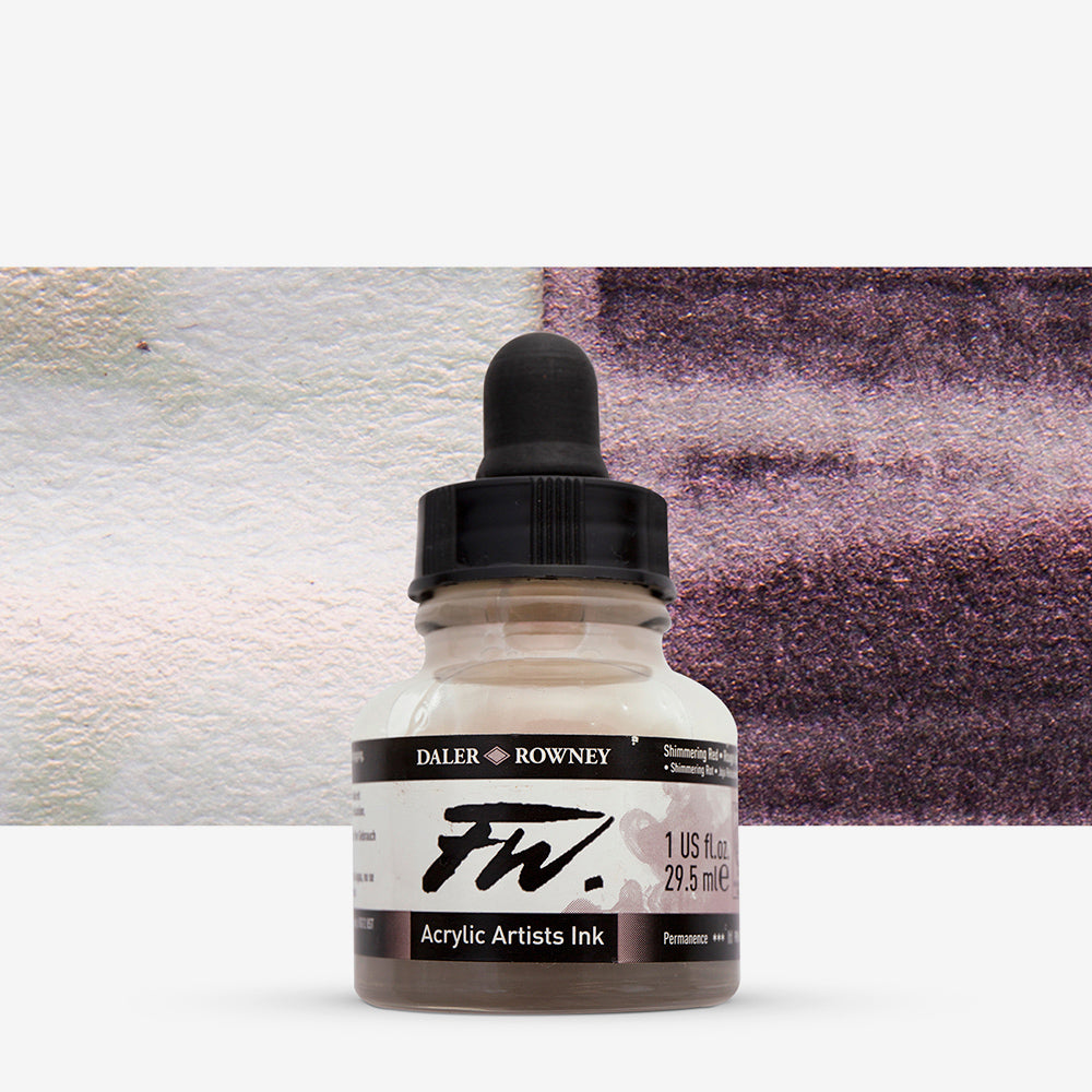 Daler-Rowney FW Artists' Ink Individual Colours - 29.5ml Bottles