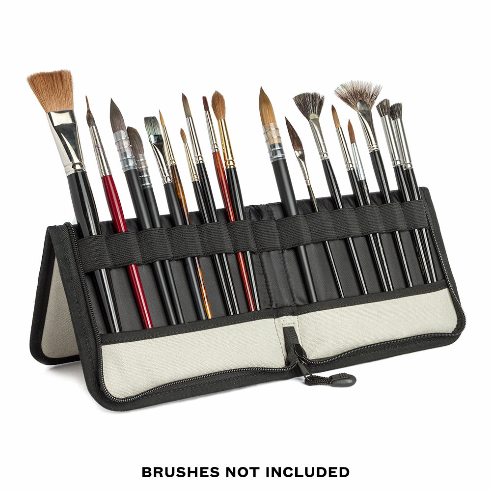 Professional Brush Easel Case : Small : Grey