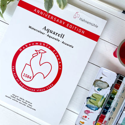 Hahnemühle Aquarell Anniversary Edition Watercolour Paper