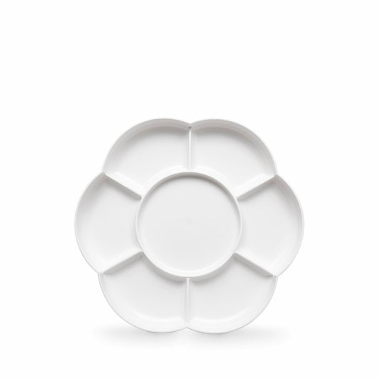 Studio Essentials : Daisy Plastic Palette : 7in Diameter (Apx.18cm) : 7 Well