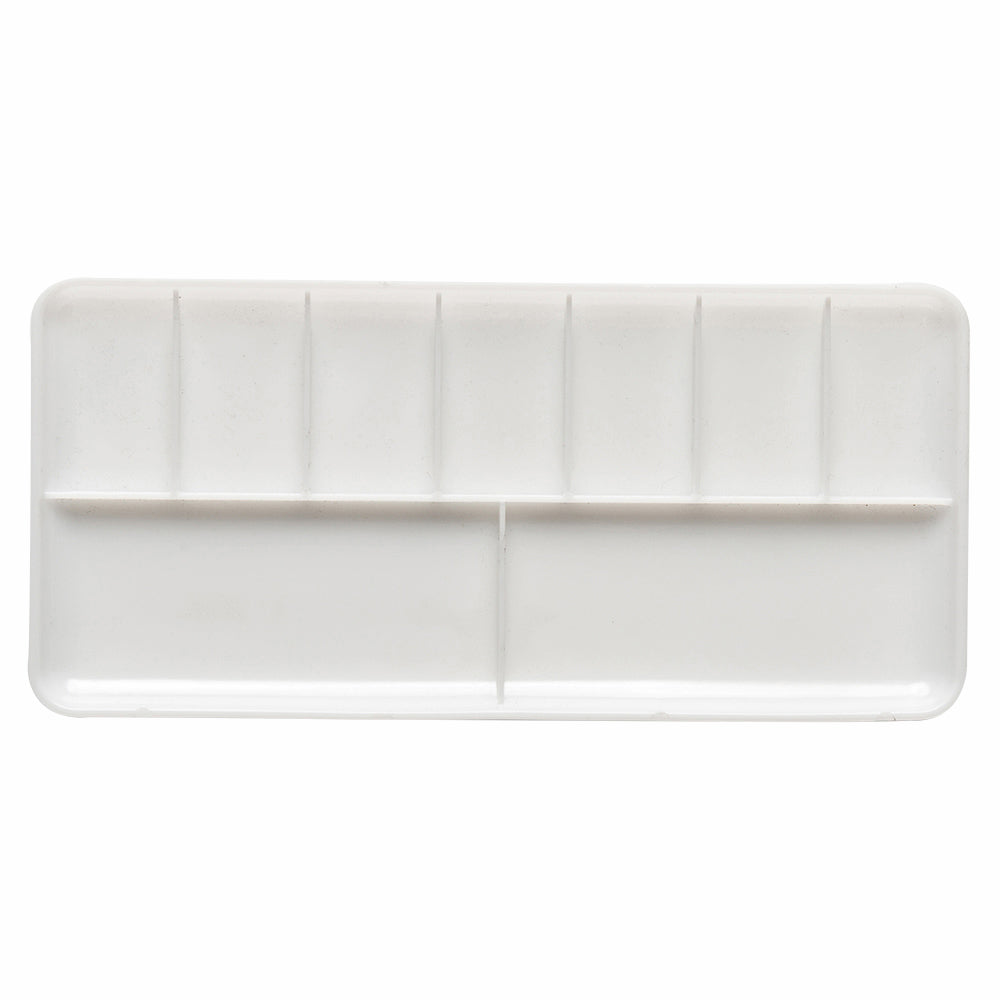 Studio Essentials : Small Rectangular Plastic Palette : 3.5x7in (Apx.9x18cm)