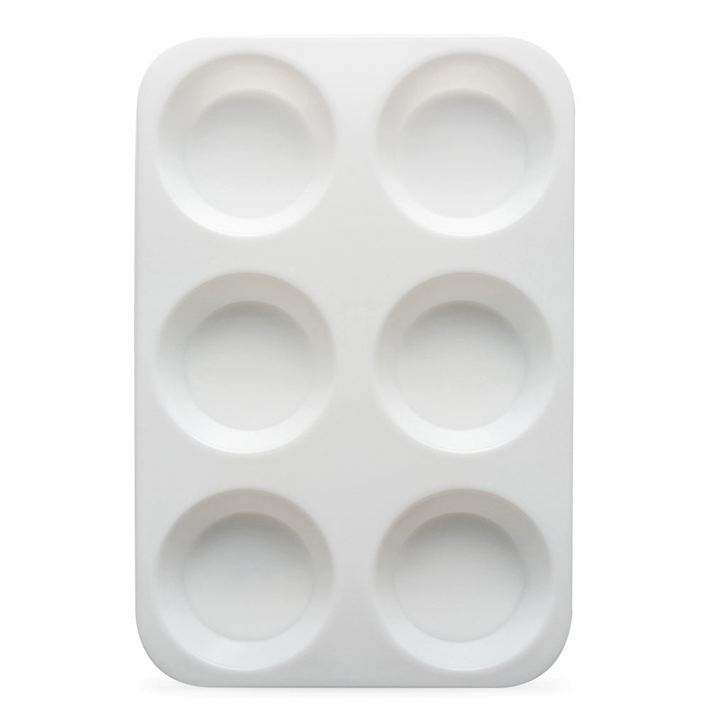 Studio Essentials : Plastic Palette : 6 Deep Wells