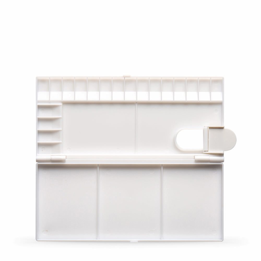 Studio Essentials : Small Folding Plastic Palette : 12x25cm (Apx.5x10in)