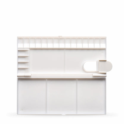 Studio Essentials : Small Folding Plastic Palette : 12x25cm (Apx.5x10in)