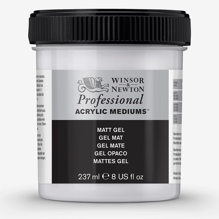 Winsor & Newton Artists' Acrylic Gel - Matt - 237ml