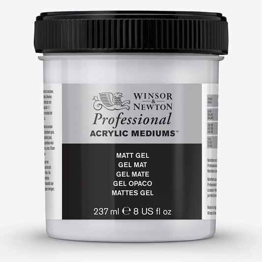 Winsor & Newton Artists' Acrylic Gel - Matt - 237ml