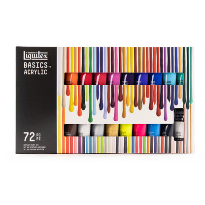 Liquitex : Basics : Acrylic Paint : 22ml : Set of 72