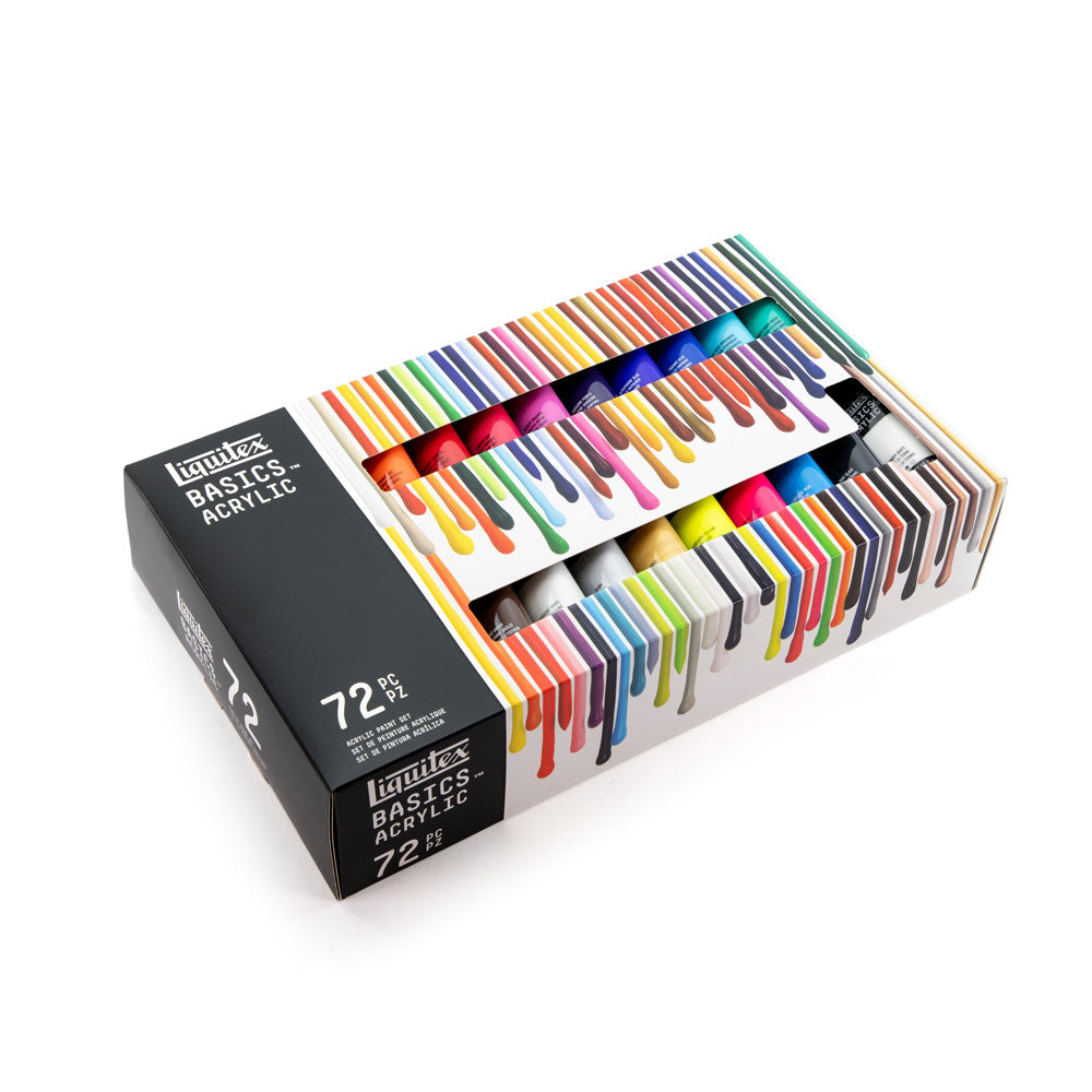 Liquitex : Basics : Acrylic Paint : 22ml : Set of 72