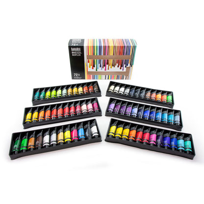 Liquitex : Basics : Acrylic Paint : 22ml : Set of 72