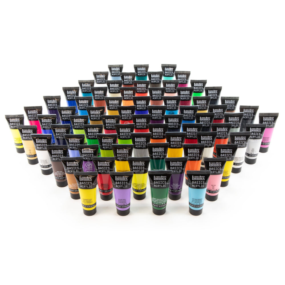 Liquitex : Basics : Acrylic Paint : 22ml : Set of 72
