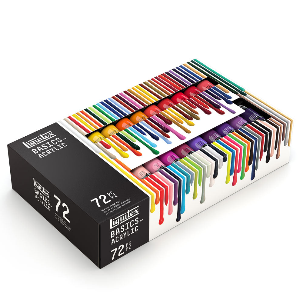 Liquitex : Basics : Acrylic Paint : 22ml : Set of 72