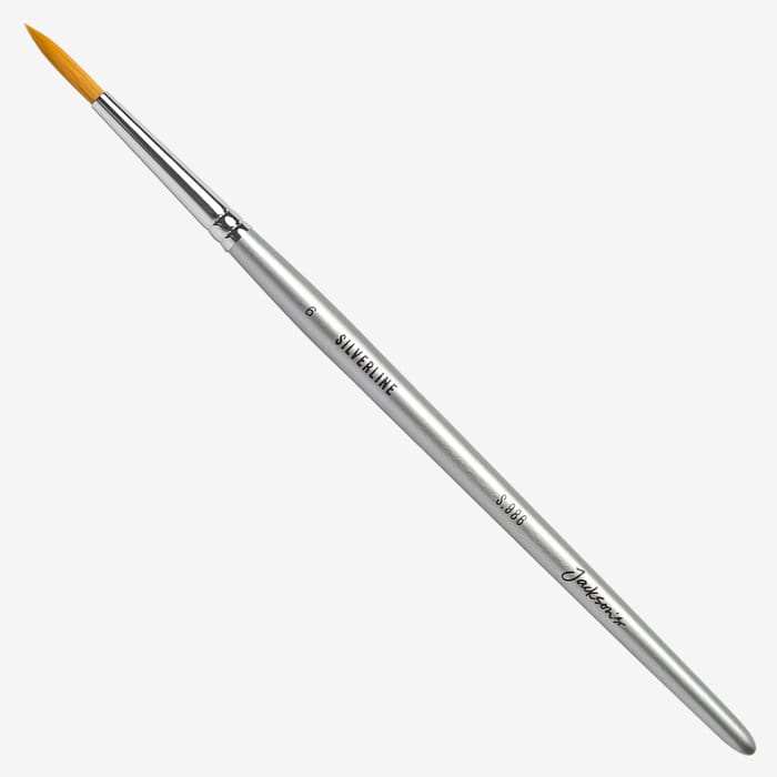 Silverline Watercolour Brush : Series 986 : Round