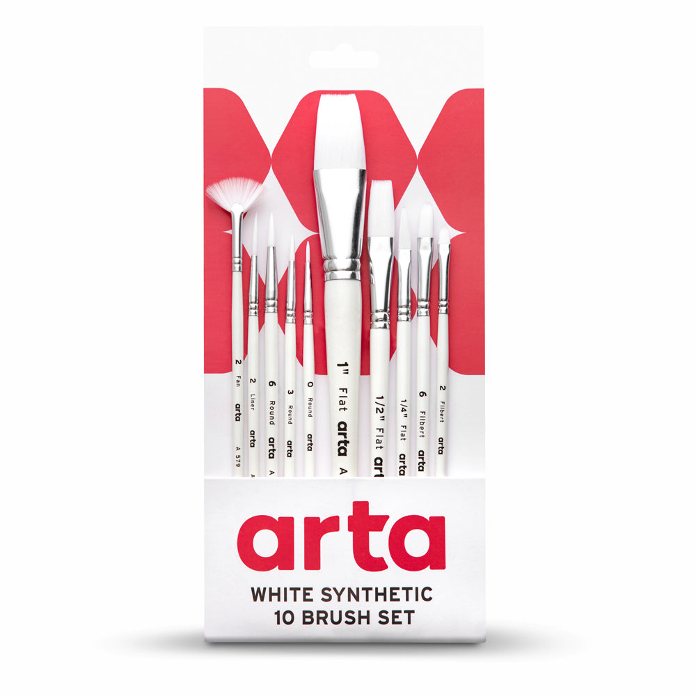 Arta : Synthetic Brush : Set of 10