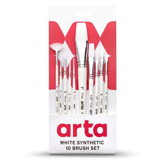 Arta : Synthetic Brush : Set of 10