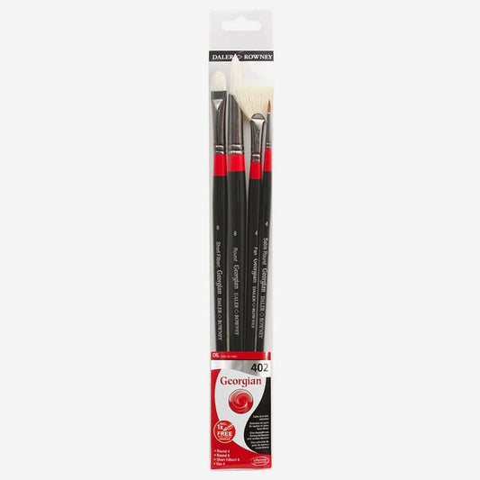 Daler-Rowney : Georgian Oil Brush : Wallet Set : 402