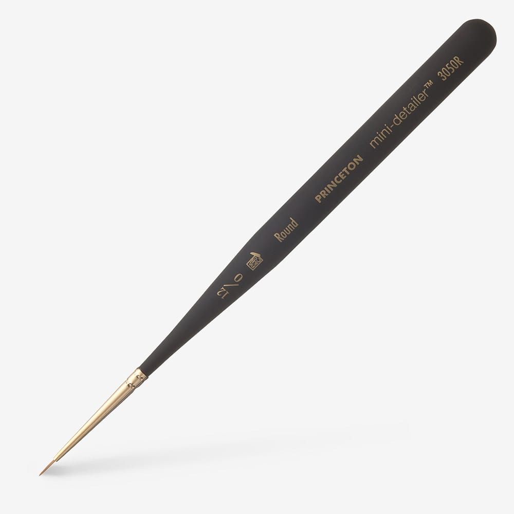 Princeton : Miniature Synthetic Sable Brush : Round : 3050