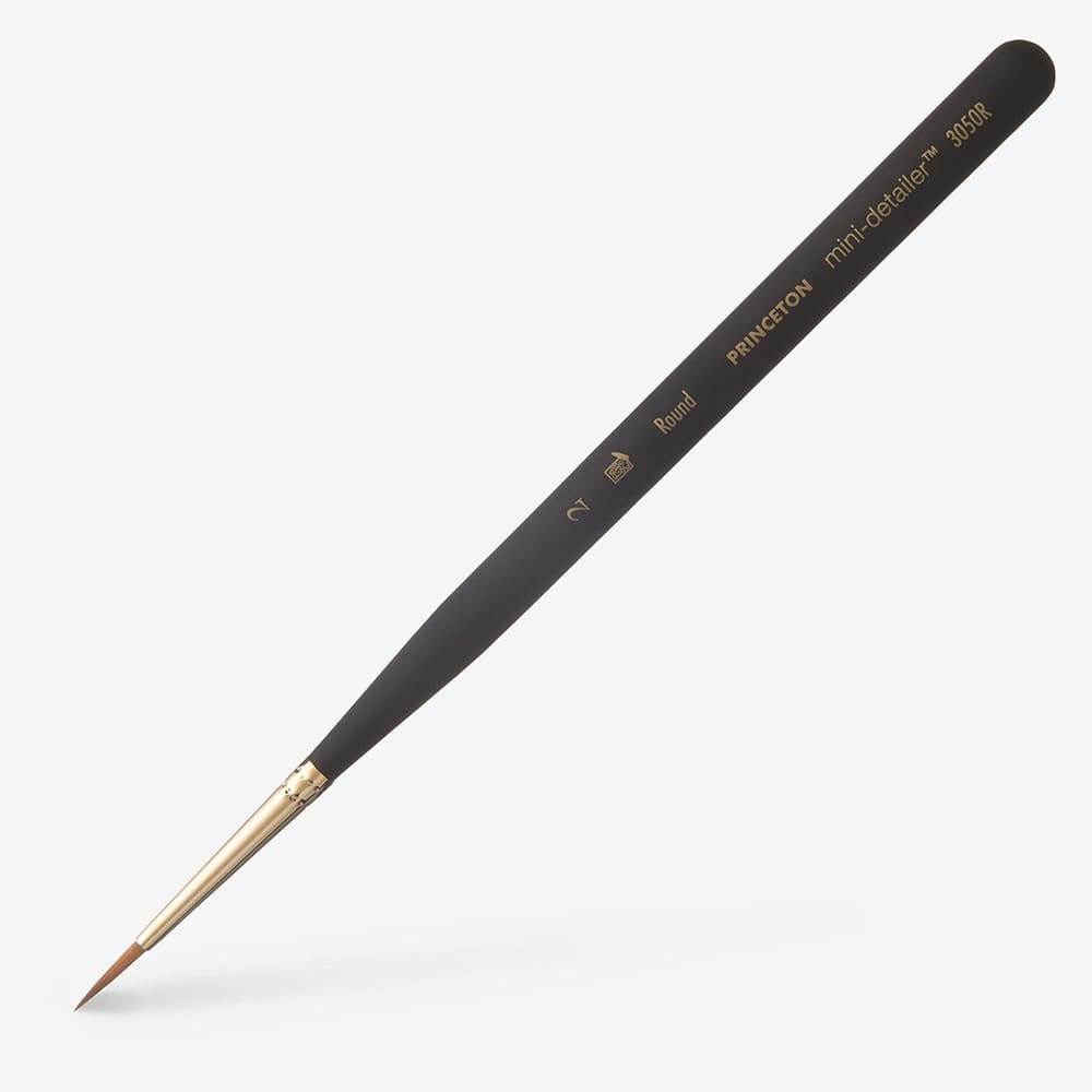 Princeton : Miniature Synthetic Sable Brush : Round : 3050