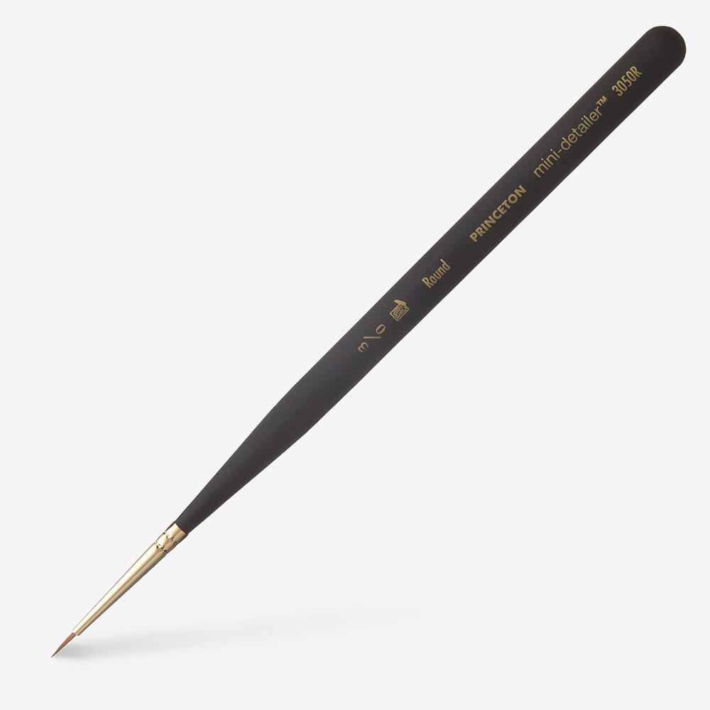 Princeton : Miniature Synthetic Sable Brush : Round : 3050