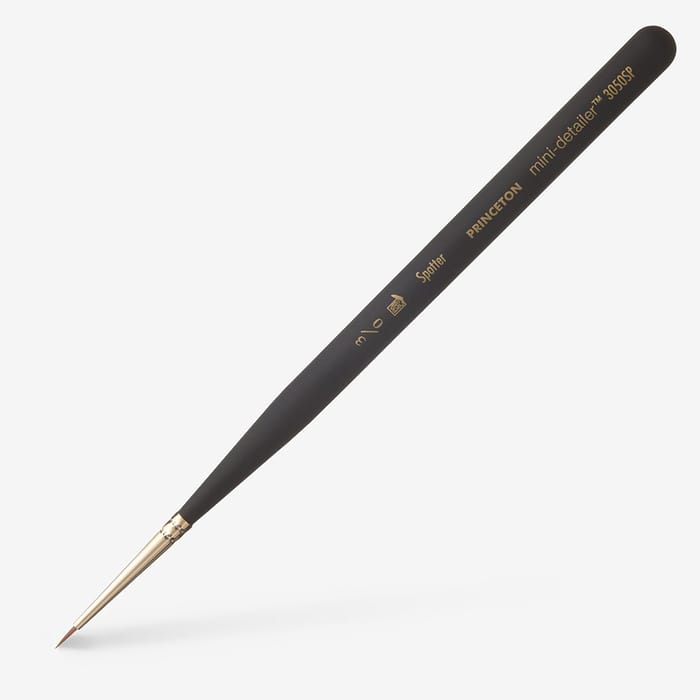 Princeton : Miniature Synthetic Sable Brush : Spotter : 3050