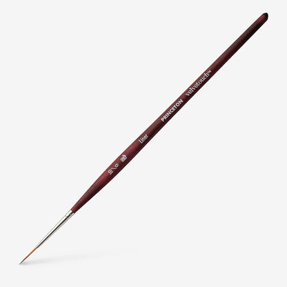 Princeton : Velvetouch : Series 3950 : Short Handle : Liner : Size 10/0