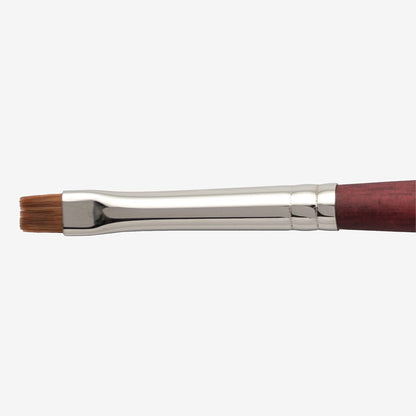 Princeton : Velvetouch : Series 3950 : Short Handle : Mini Chisel Blender : Size 0