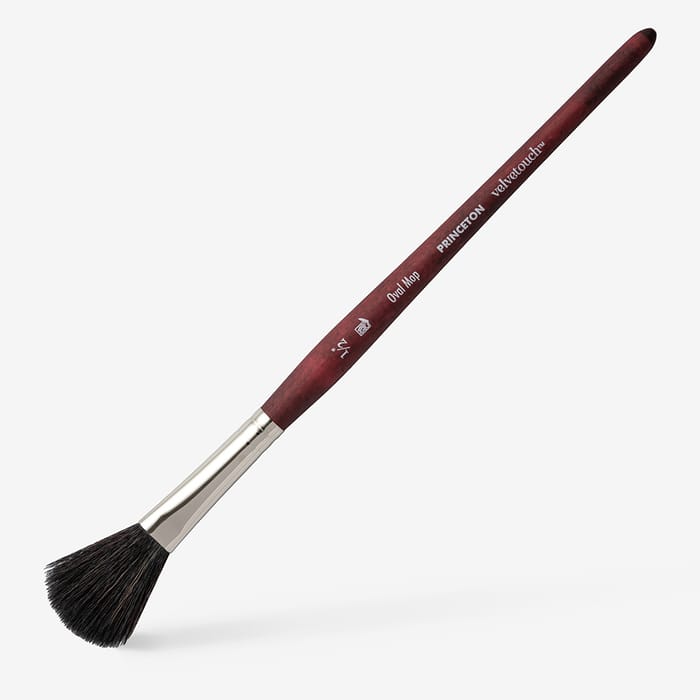 Princeton : Velvetouch : Series 3950 : Short Handle : Oval Mop