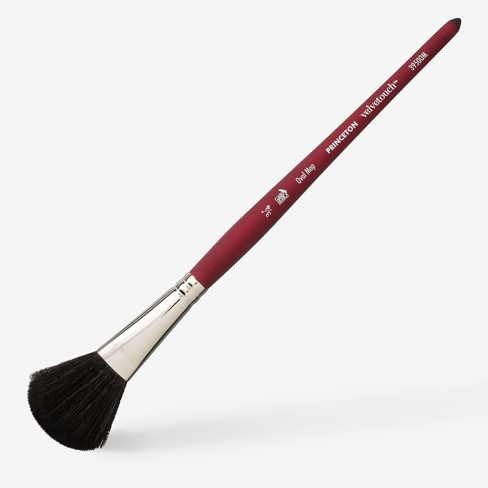 Princeton : Velvetouch : Series 3950 : Short Handle : Oval Mop