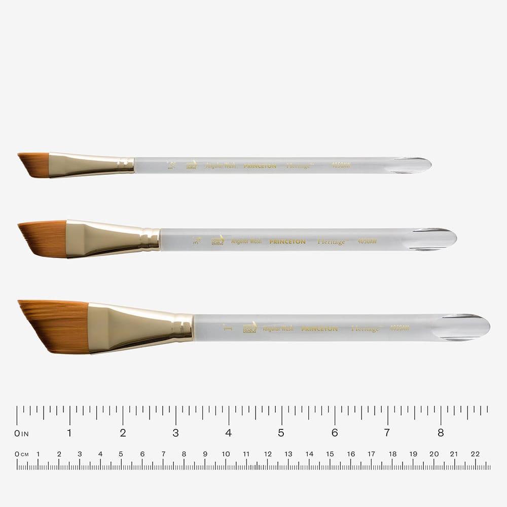 Princeton : Heritage : Synthetic Sable : Series 4050 : Angle Wash