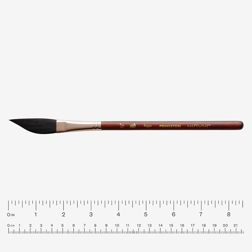 Princeton : Neptune : Faux Squirrel : 1/2 inch Dagger : 4750