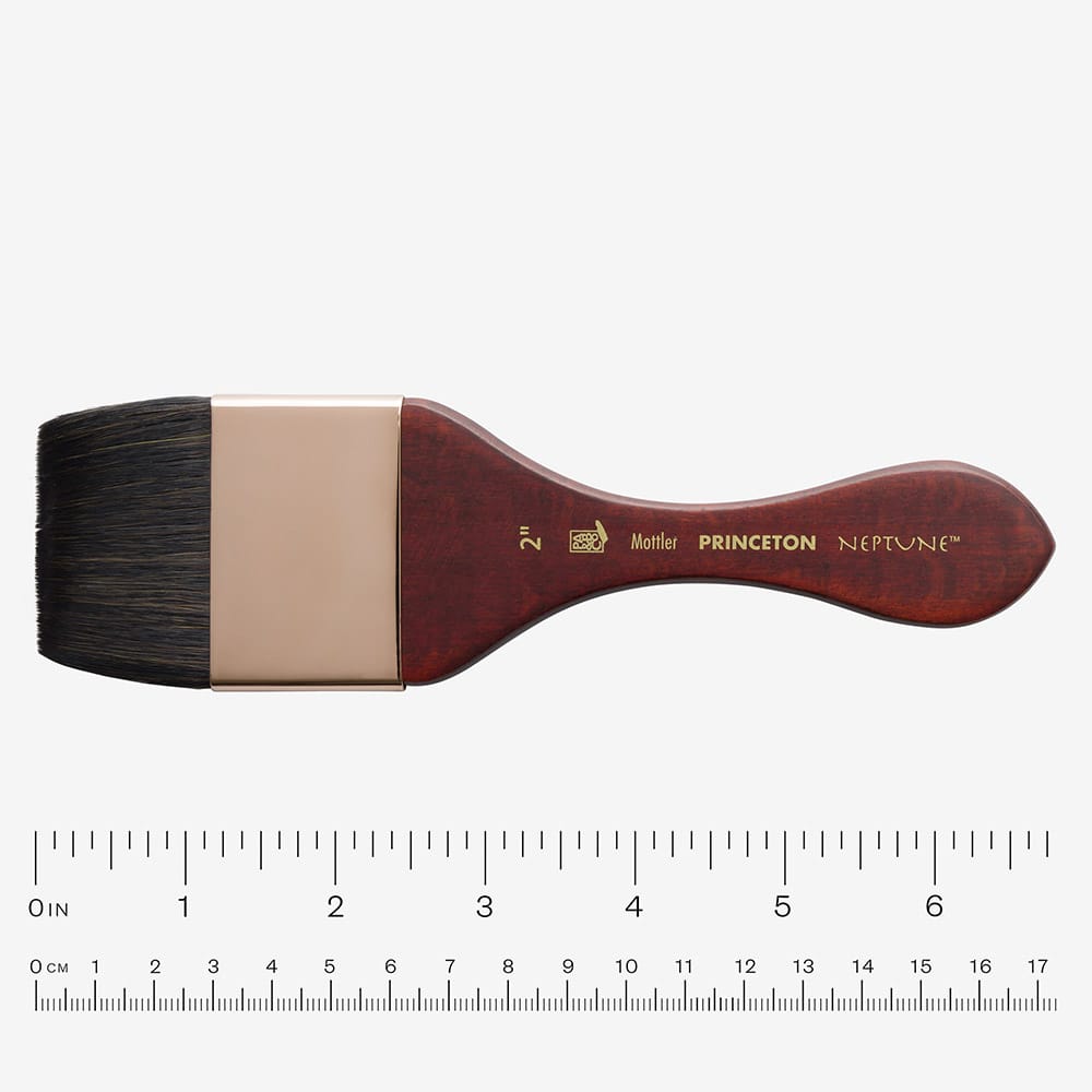 Princeton : Neptune : Faux Squirrel : 2 inch Mottler (Super Wash) : 4750