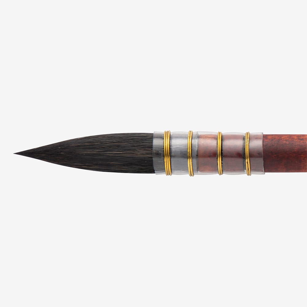 Princeton : Neptune : Synthetic Squirrel : Watercolour Brush : Series 4750 : Short Handle : Quill