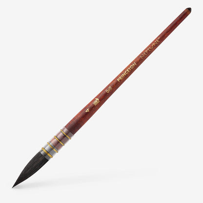 Princeton : Neptune : Synthetic Squirrel : Watercolour Brush : Series 4750 : Short Handle : Quill