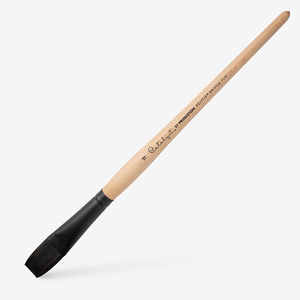 Princeton : Catalyst Polytip Bristle Brush : Flat