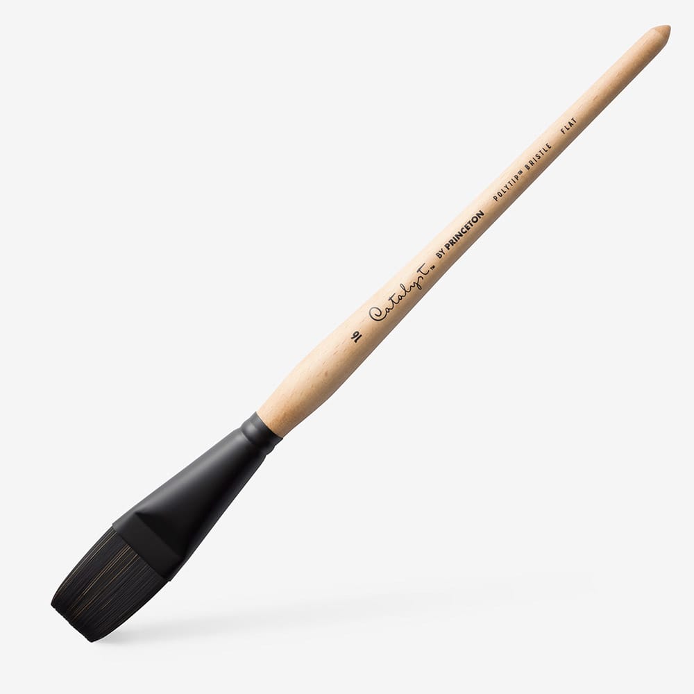 Princeton : Catalyst Polytip Bristle Brush : Flat