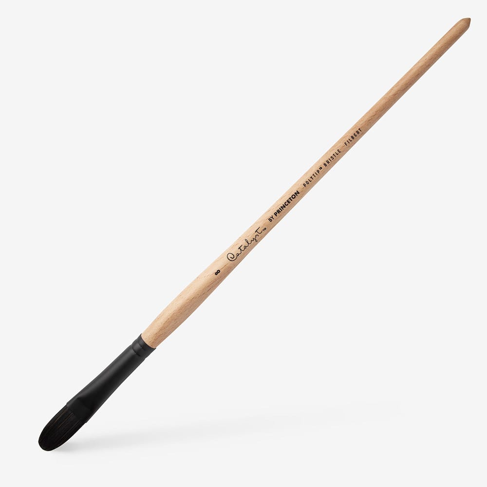 Princeton : Catalyst Polytip Bristle Brush : Filbert