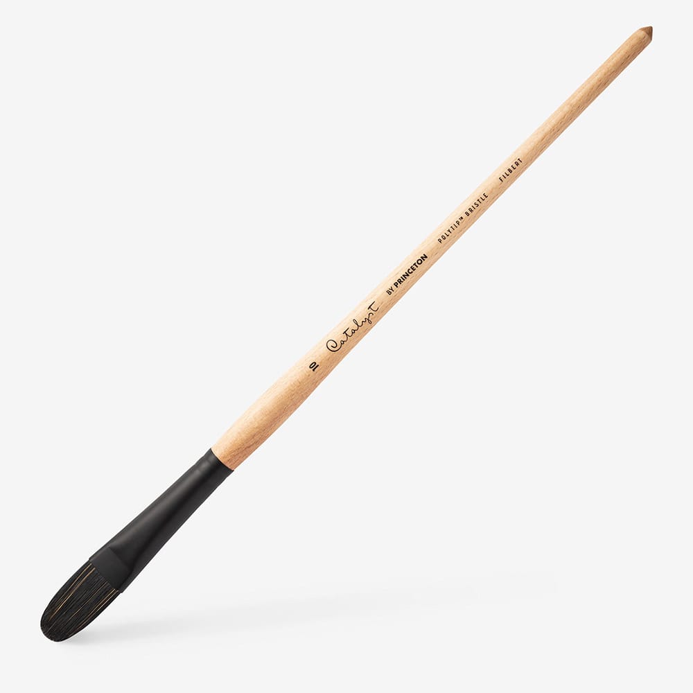 Princeton : Catalyst Polytip Bristle Brush : Filbert