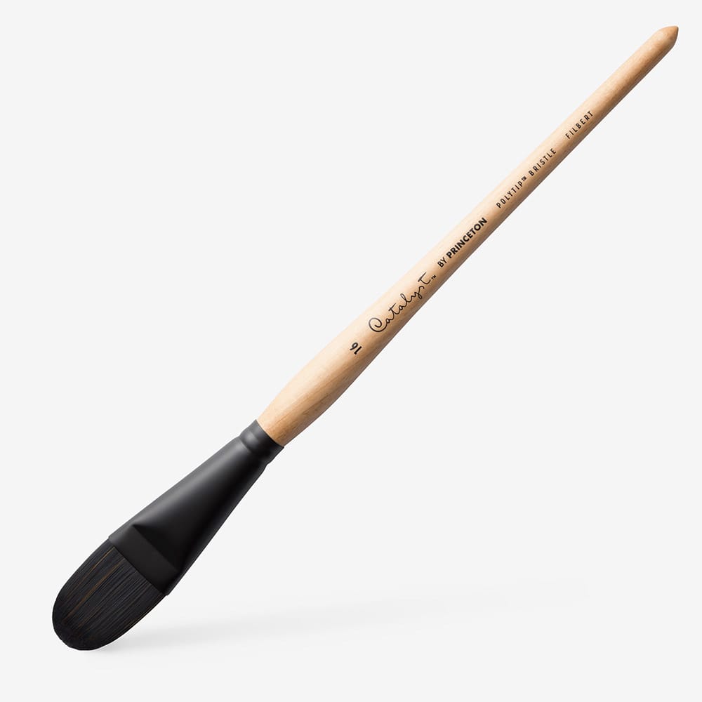 Princeton : Catalyst Polytip Bristle Brush : Filbert
