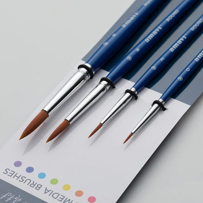 Willow Wolfe : Amavi Mixed Media Brush Set : Basic Strokes