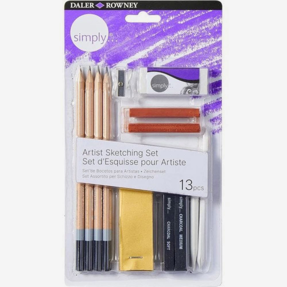Daler-Rowney : Simply : Artist Sketching : Set of 13