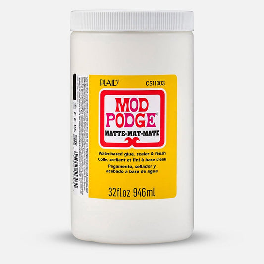 Plaid : Mod Podge : 32oz : 946ml : Matte