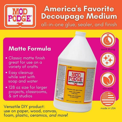 Plaid : Mod Podge : 1 Gallon : 3.78l : Matte