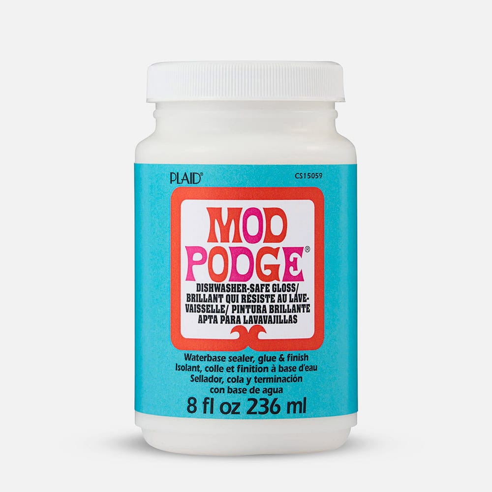Plaid : Mod Podge : 8oz : 236ml : Dishwasher Safe Gloss