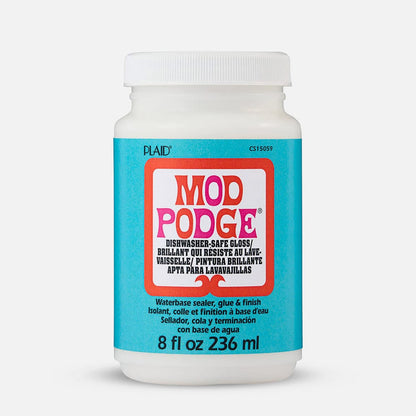 Plaid : Mod Podge : 8oz : 236ml : Dishwasher Safe Gloss