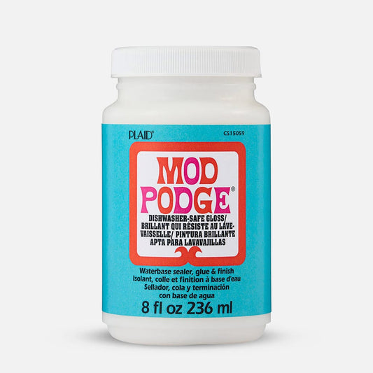 Plaid : Mod Podge : 8oz : 236ml : Dishwasher Safe Gloss