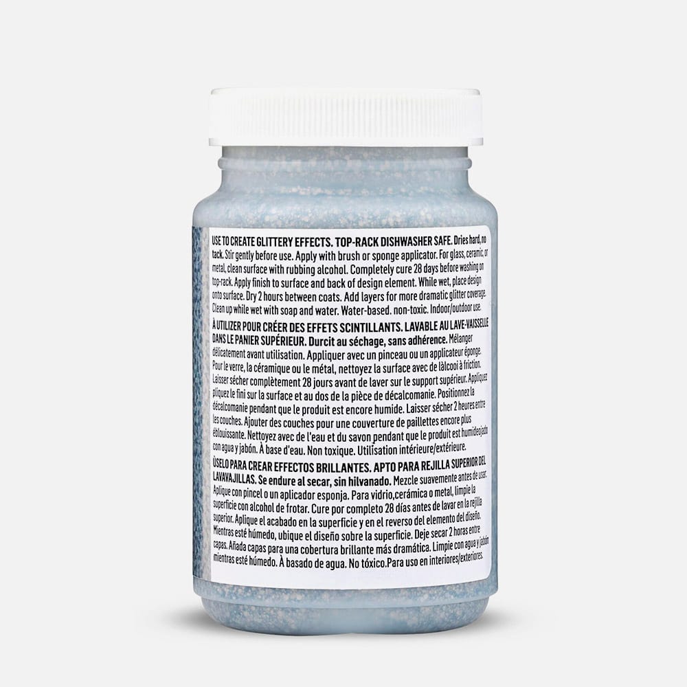 Plaid : Mod Podge : Mega Glitter : 8oz : 236ml : Silver
