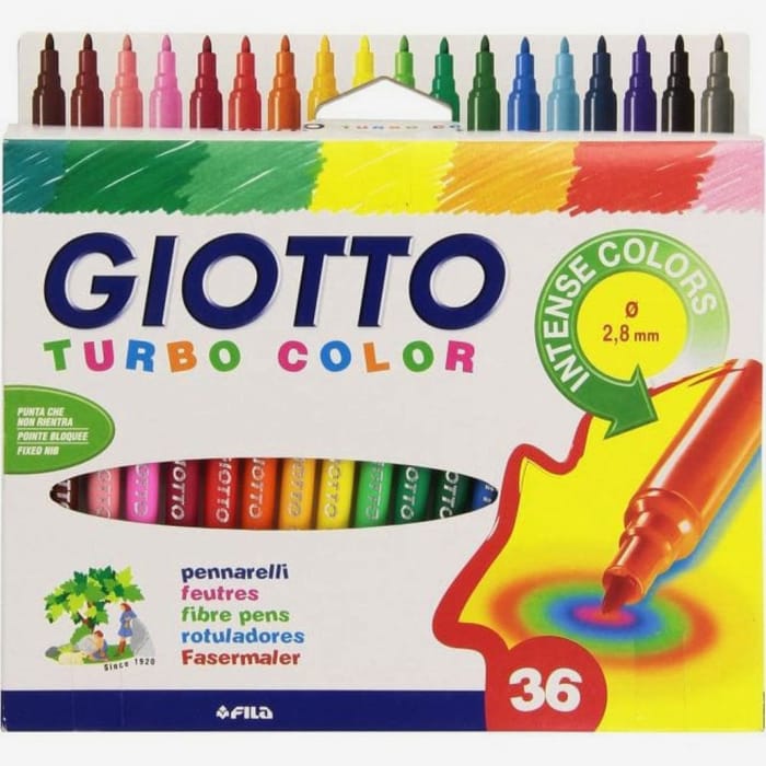 Giotto : Turbo Colour Felt Tip Pens
